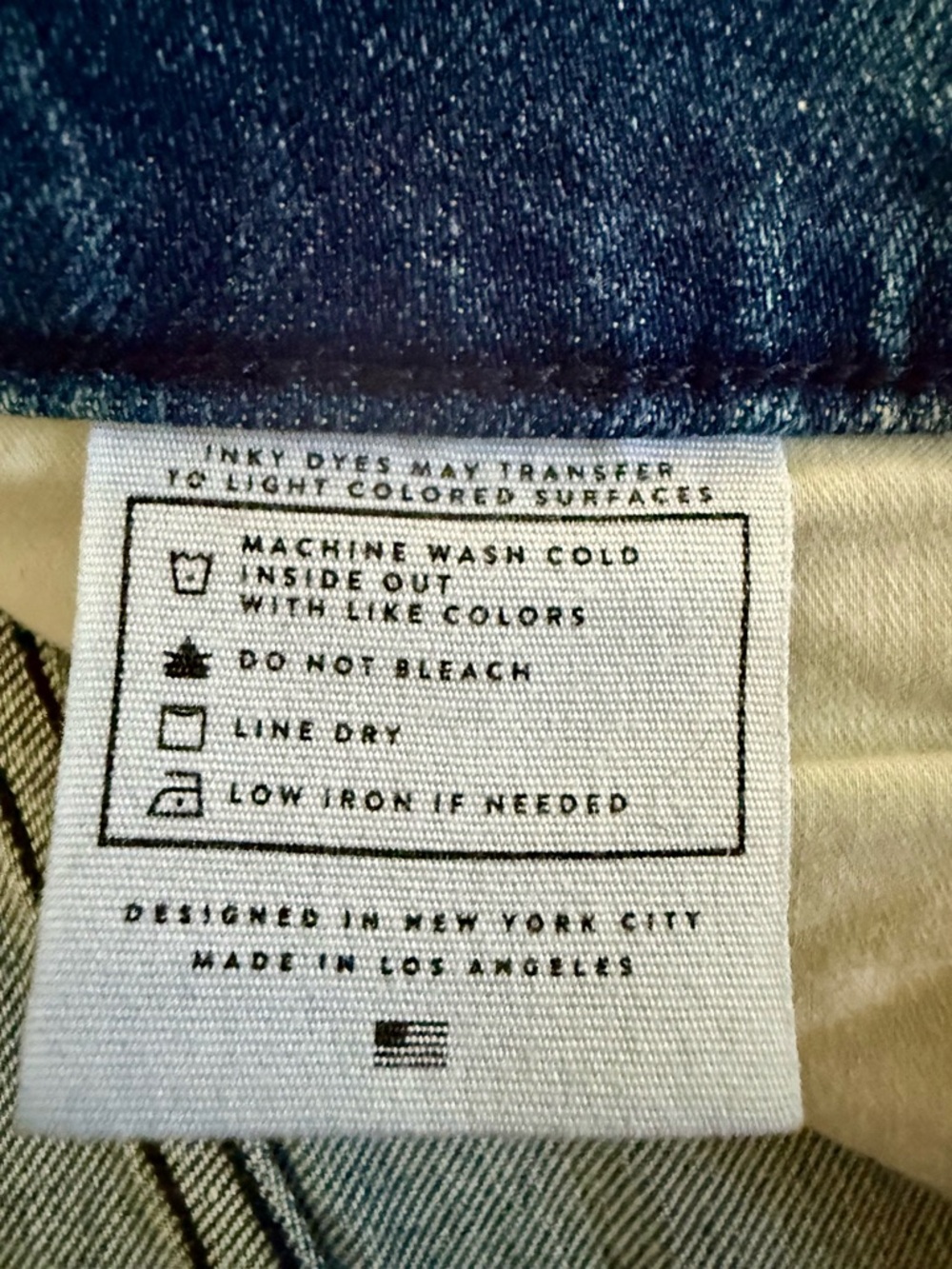 NWOT AYR Women's Medium Blue Secret Sauce Jeans, 28S. - Picture 5 of 6